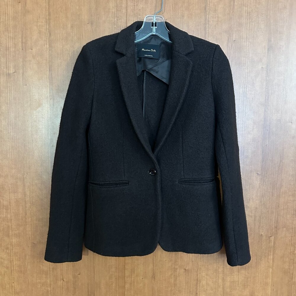 Massimo Dutti Chocolate Brown Blazer 36 (4)
